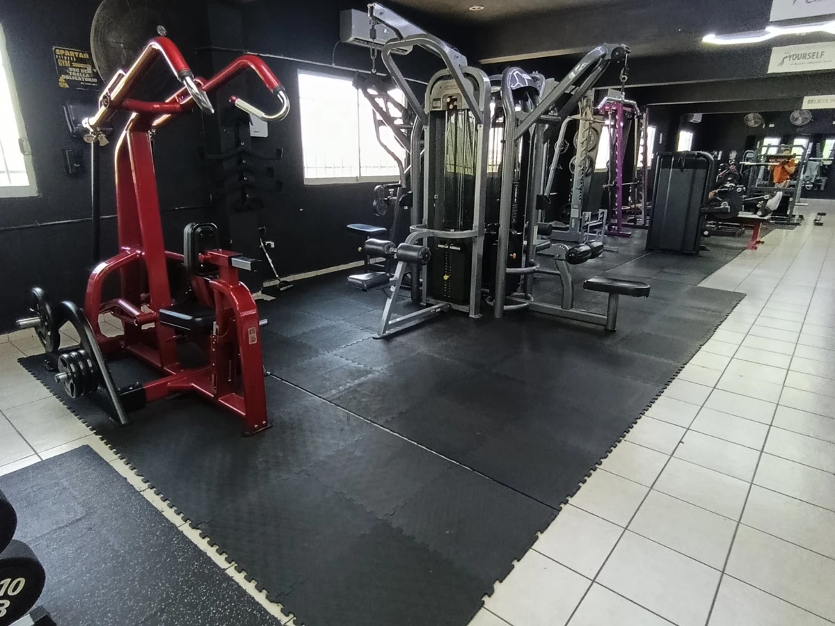 Zona funcional y máquinas de Spartan Fitness